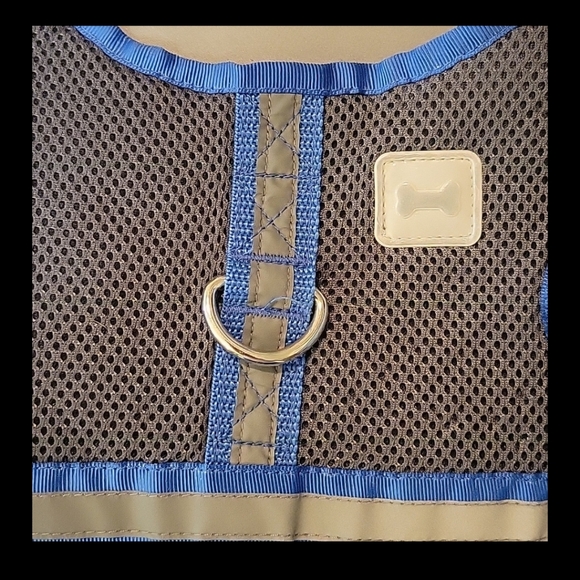 SimplyGo! Small Dog Harness Size MediumGray & Blue Excellent Used Condition - Picture 4 of 6